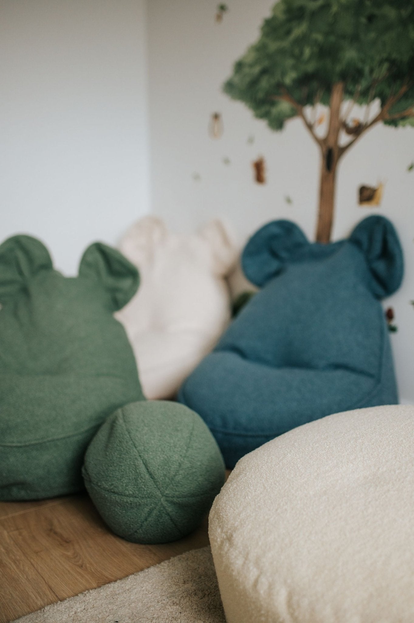 KIDS MIKI Pufa dziecięca ∅ 65cm - poom kids