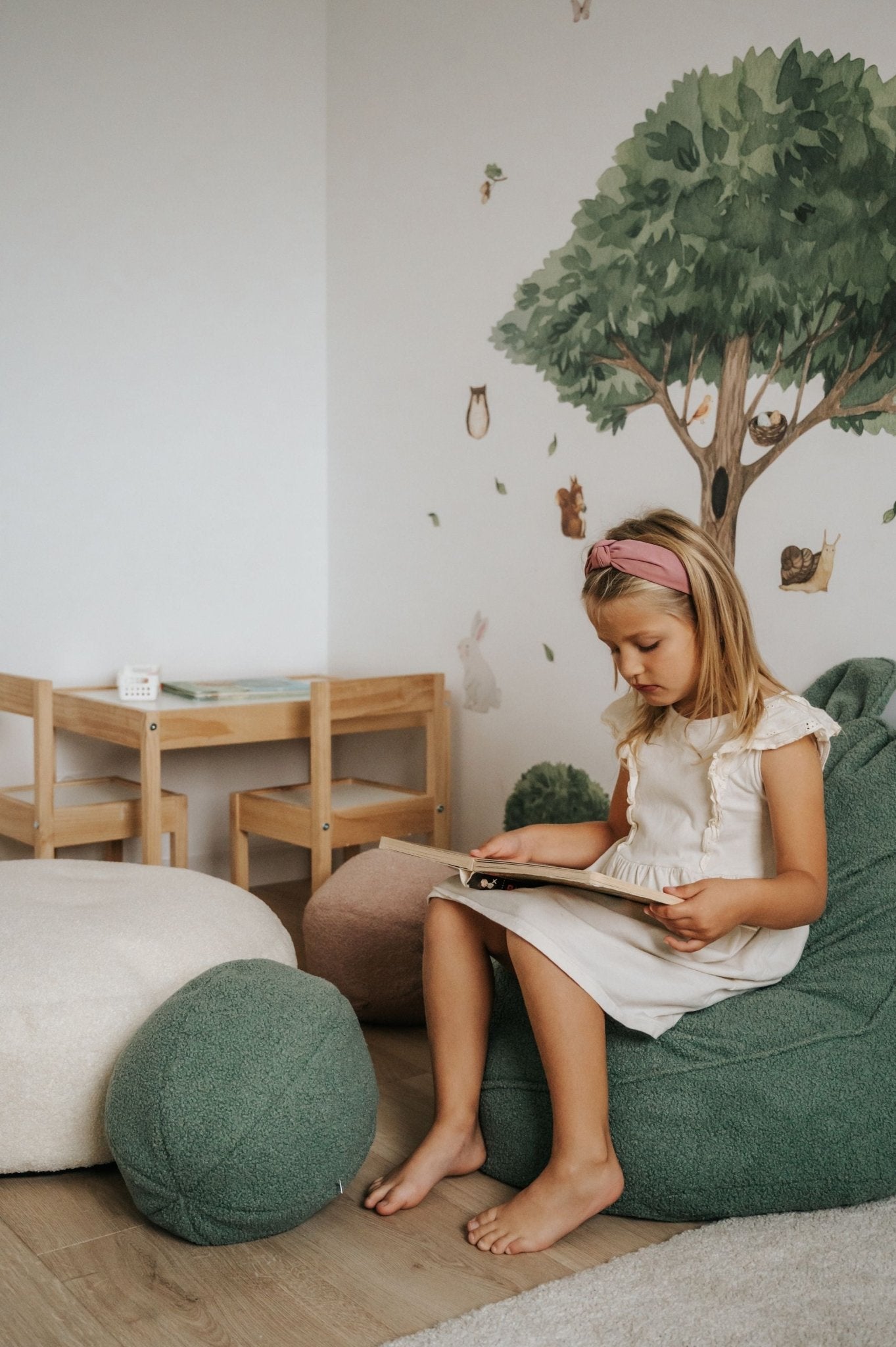 KIDS MIKI Pufa Dziecięca Uszak - poom kids