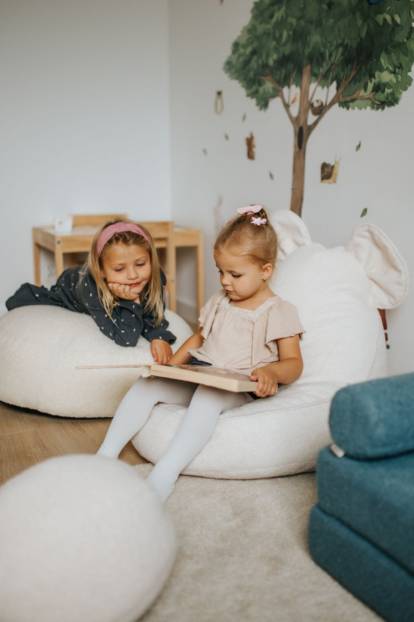 KIDS MIKI Pufa Dziecięca Uszak - poom kids
