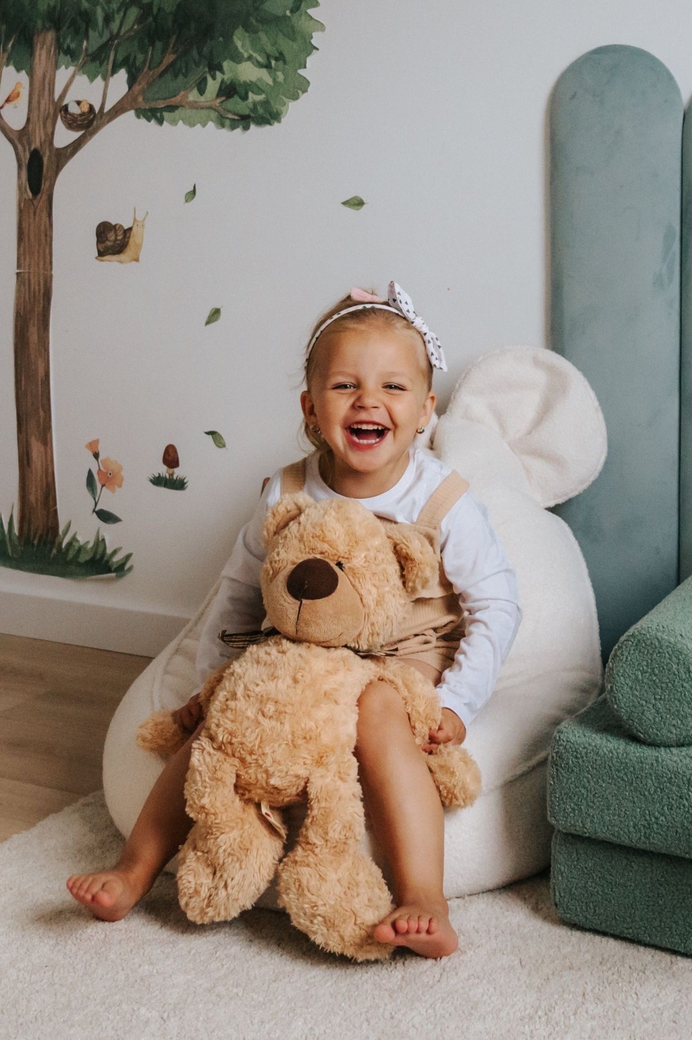 KIDS MIKI Pufa Dziecięca Uszak - poom kids