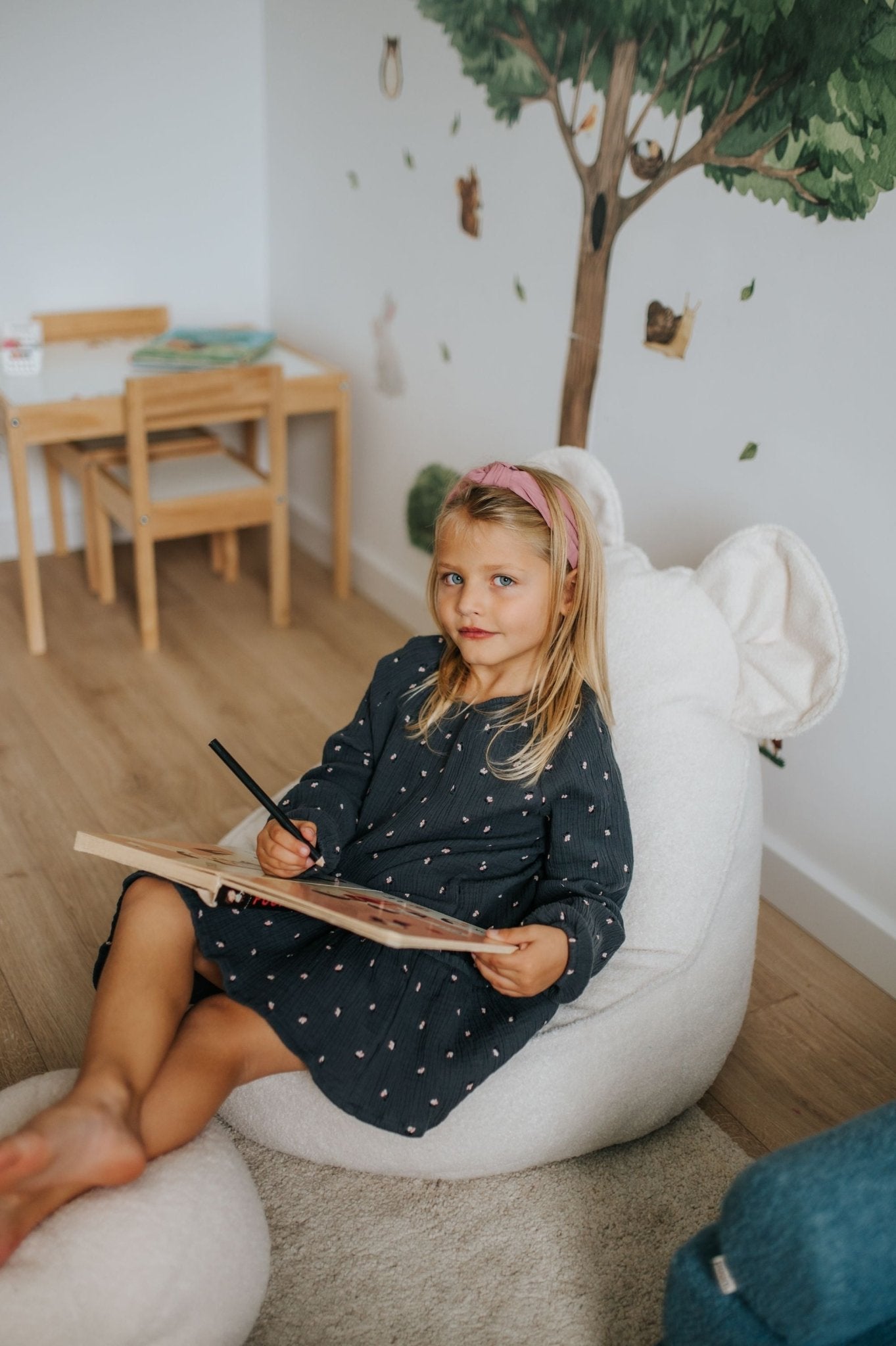 KIDS MIKI Pufa Dziecięca Uszak - poom kids