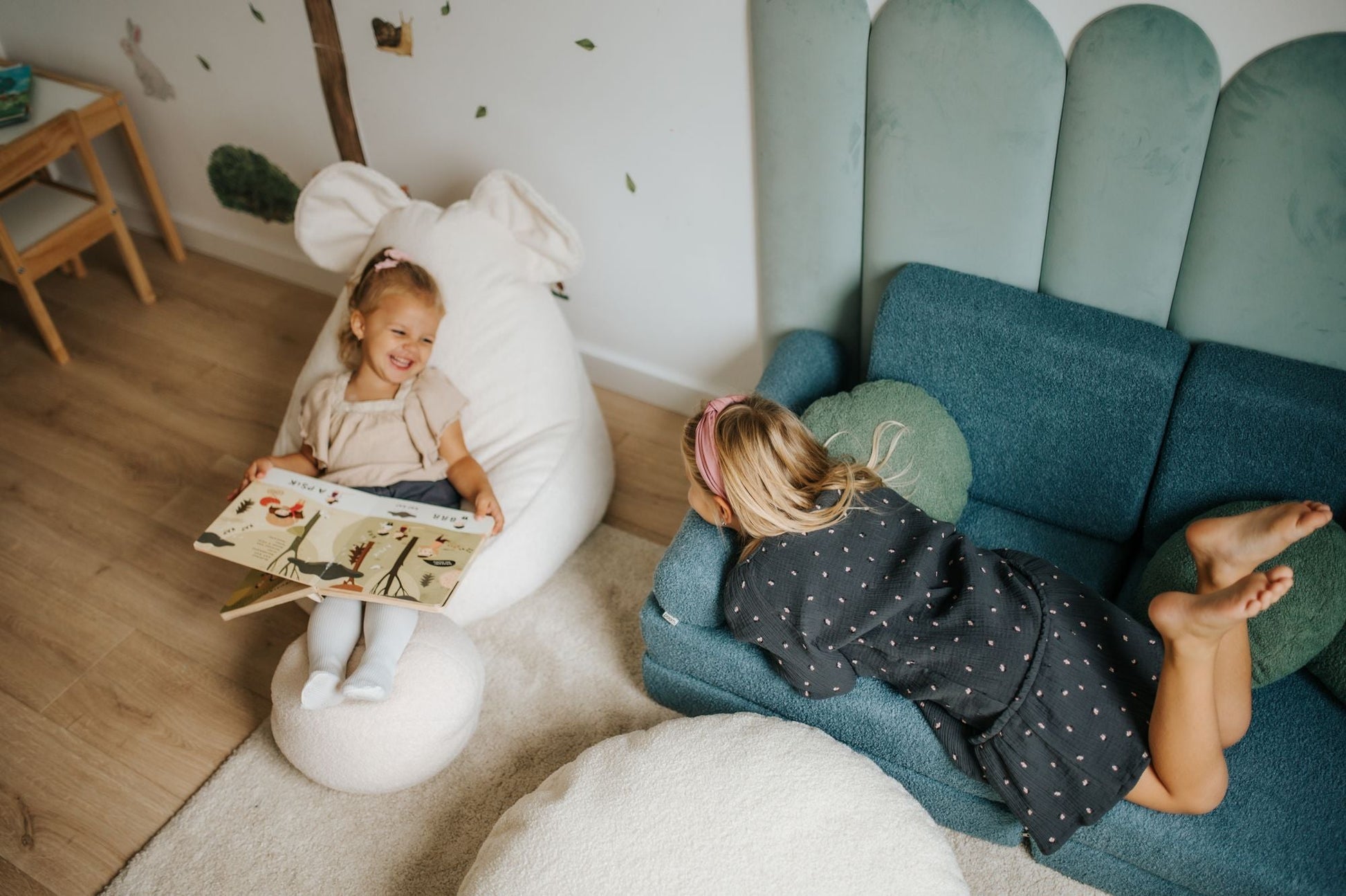 KIDS MIKI Pufa Dziecięca Uszak - poom kids