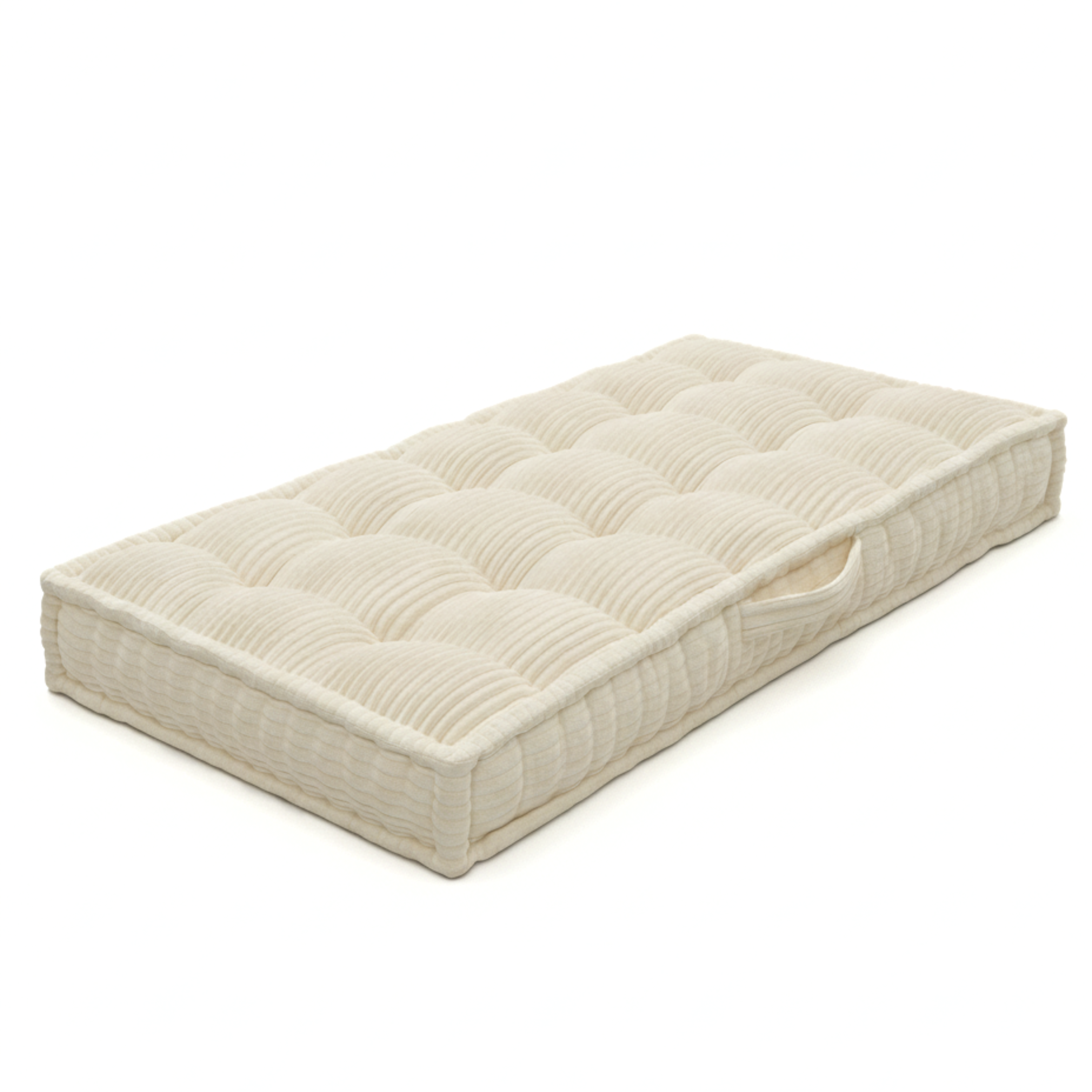 Materac francuski pikowany dla dzieci 120x60x10 cm