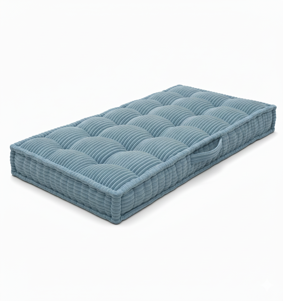 Materac francuski pikowany dla dzieci 120x60x10 cm