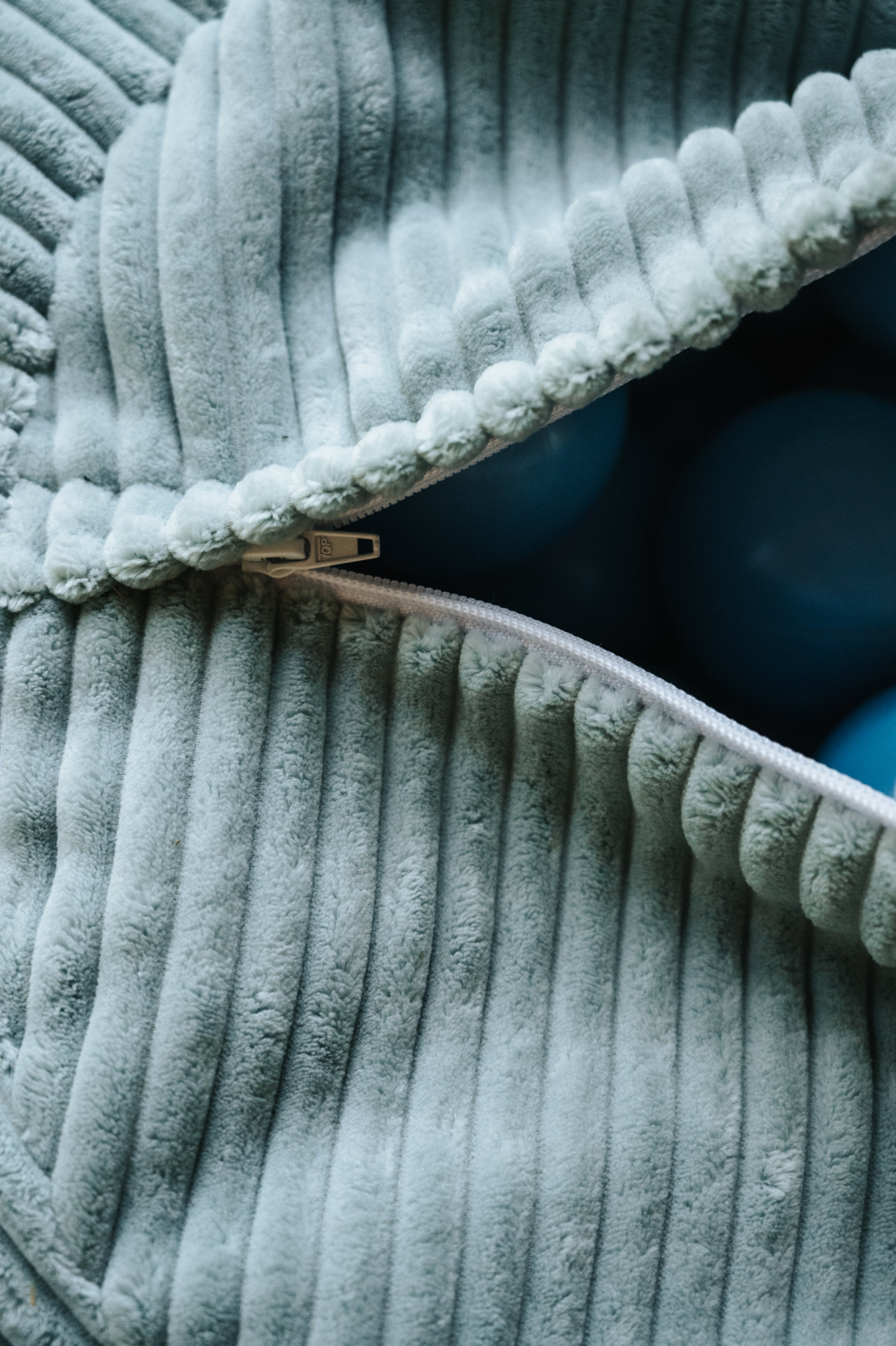 Pokrowiec Pufa na przechowywanie pluszaków i zabawek (85x85x50cm)