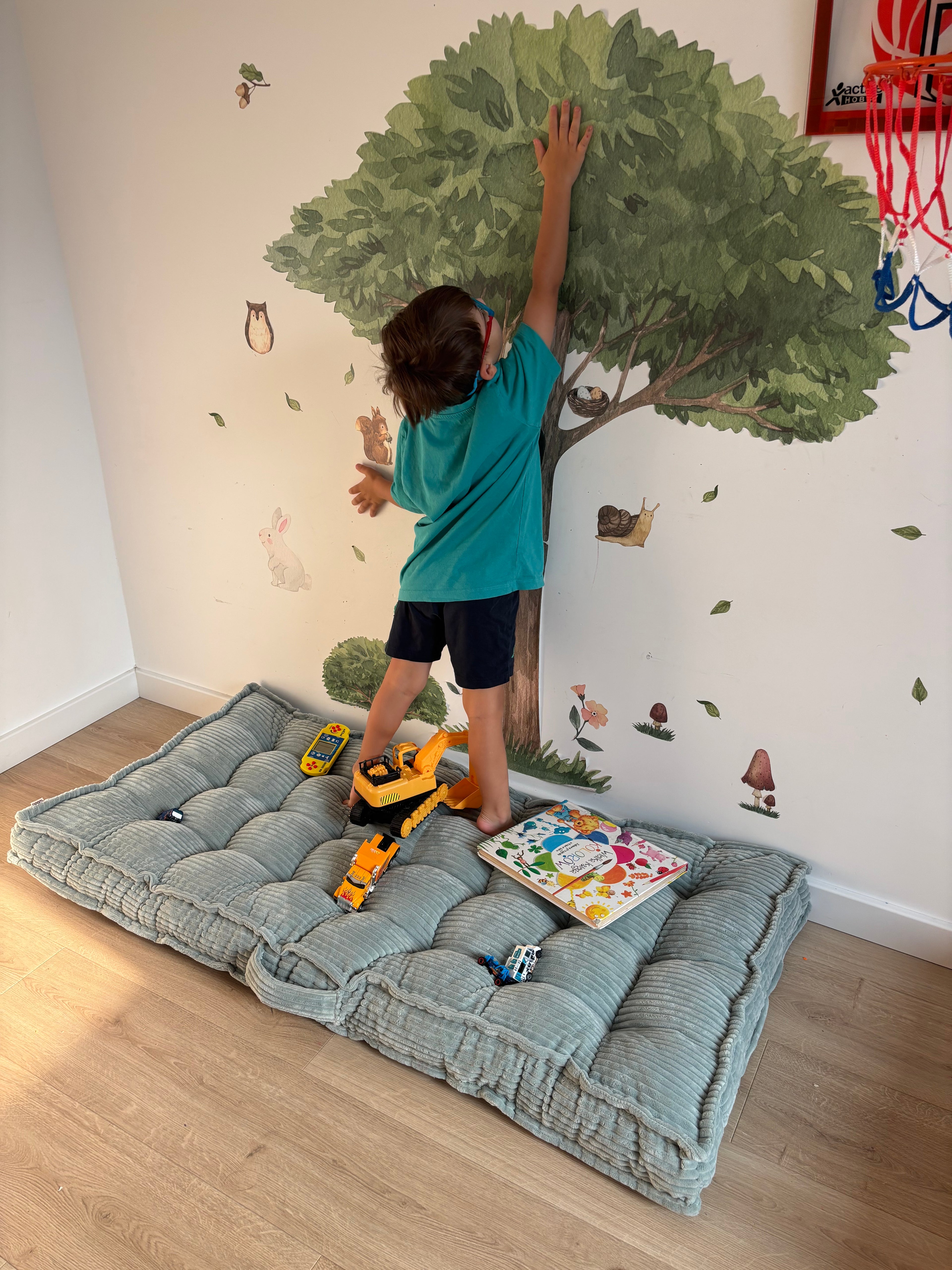 KIDS MIKI Francuski materac pikowany dla dzieci 120x60x10 cm