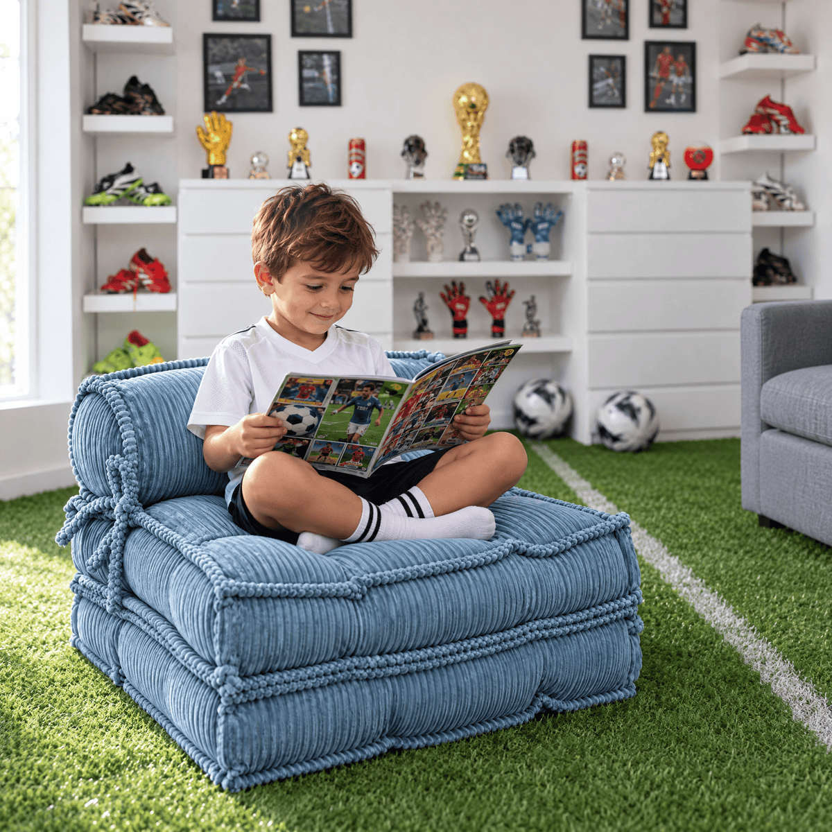Francuska sofka dziecięca – 1 moduł rozkładany - POOM KIDS®