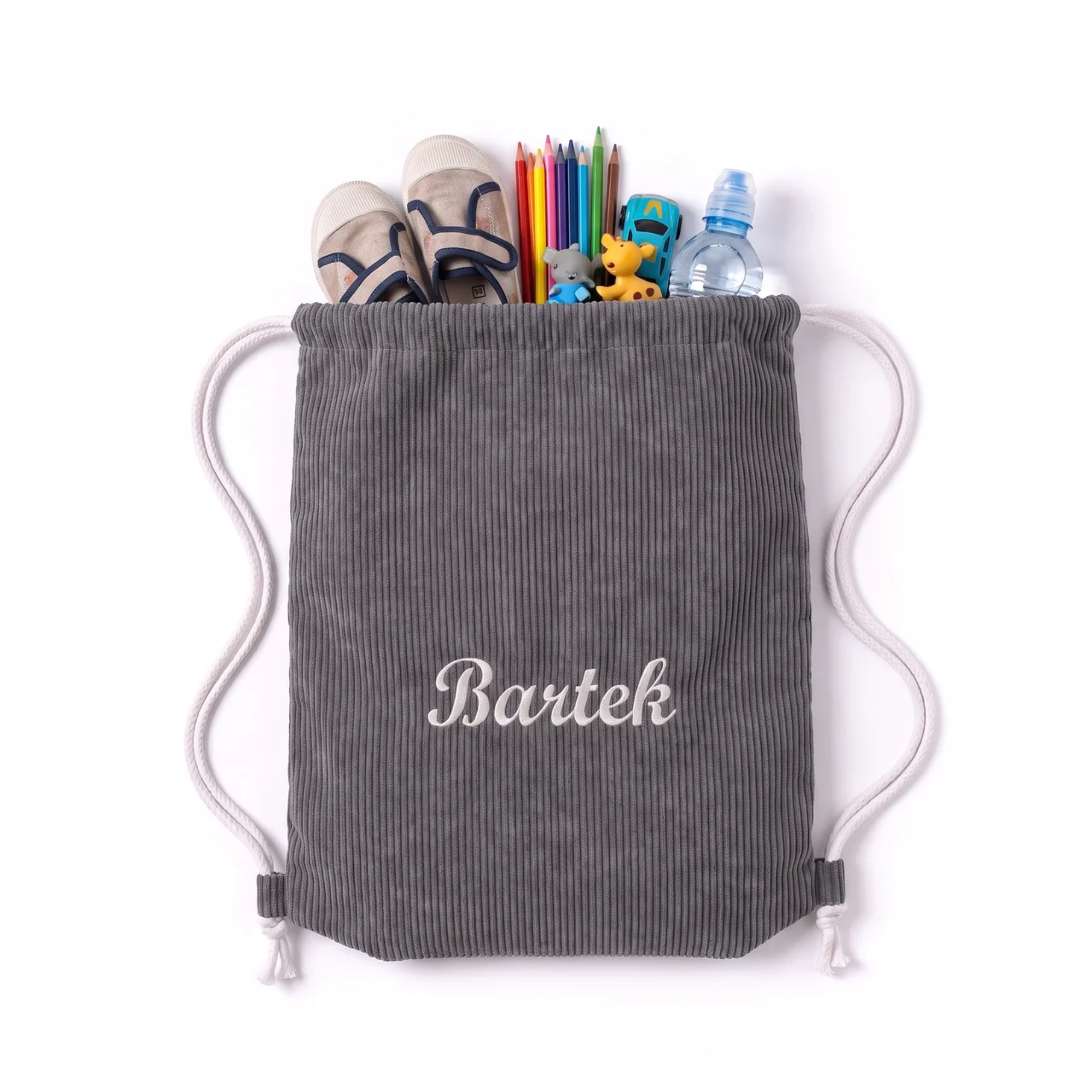 Personalizowany Worek na ubrania do przedszkola z imieniem