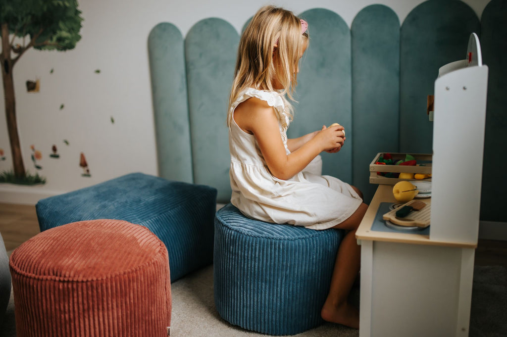 KIDS MIKI Pufa dziecięca ∅ 40cm - poom kids