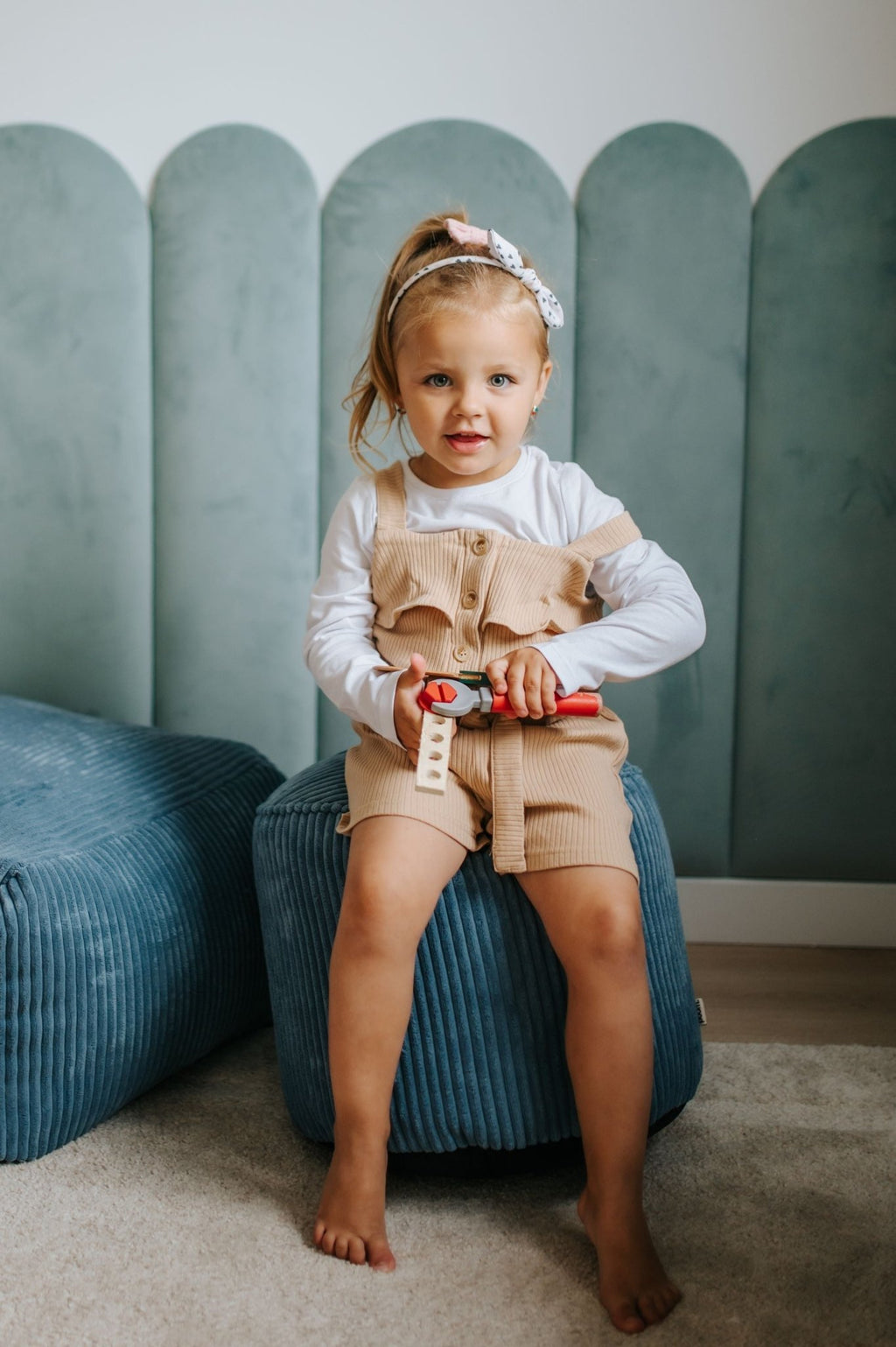 KIDS MIKI Pufa dziecięca ∅ 40cm - poom kids