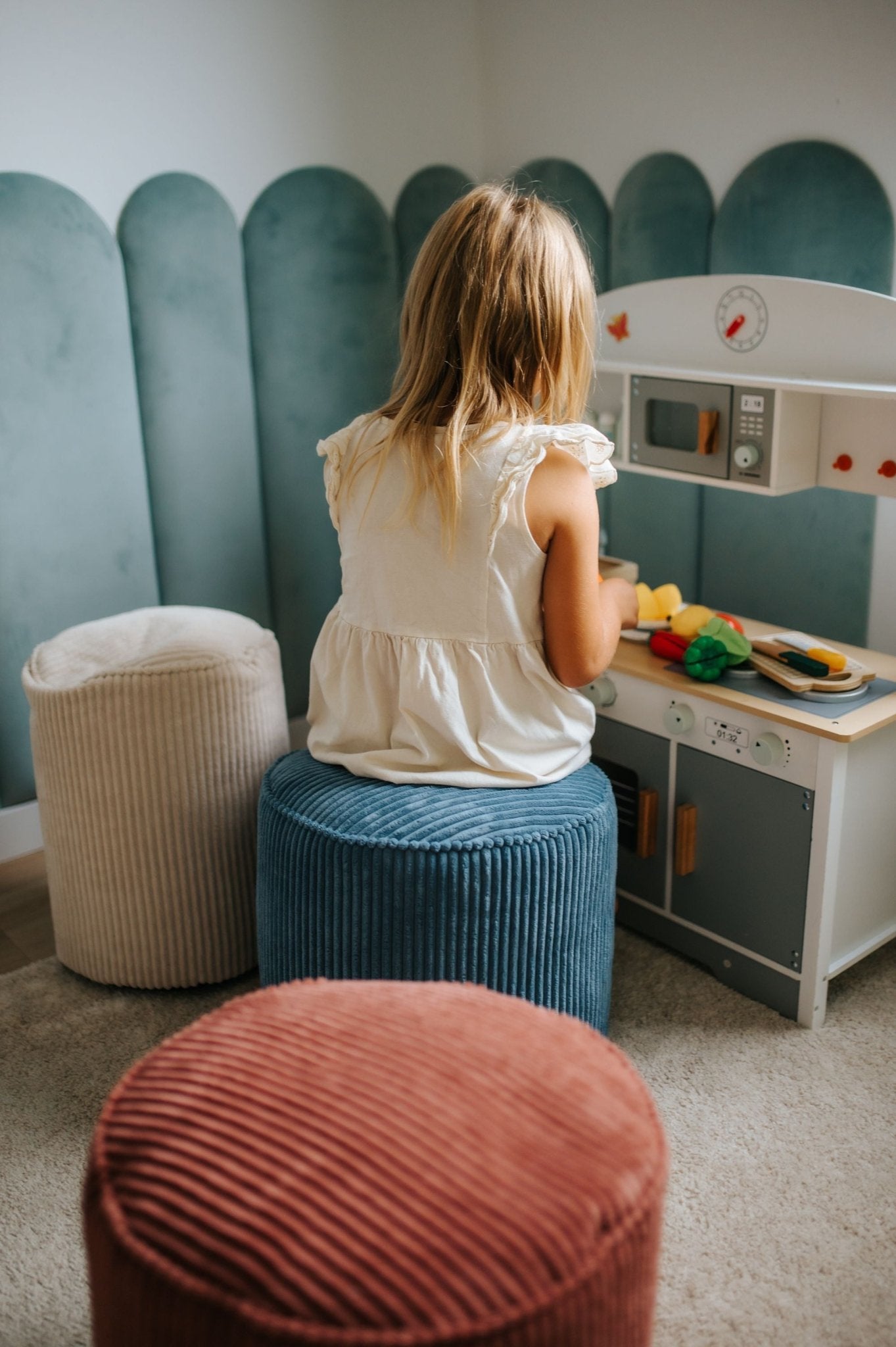 KIDS MIKI Pufa dziecięca ∅ 40cm - poom kids