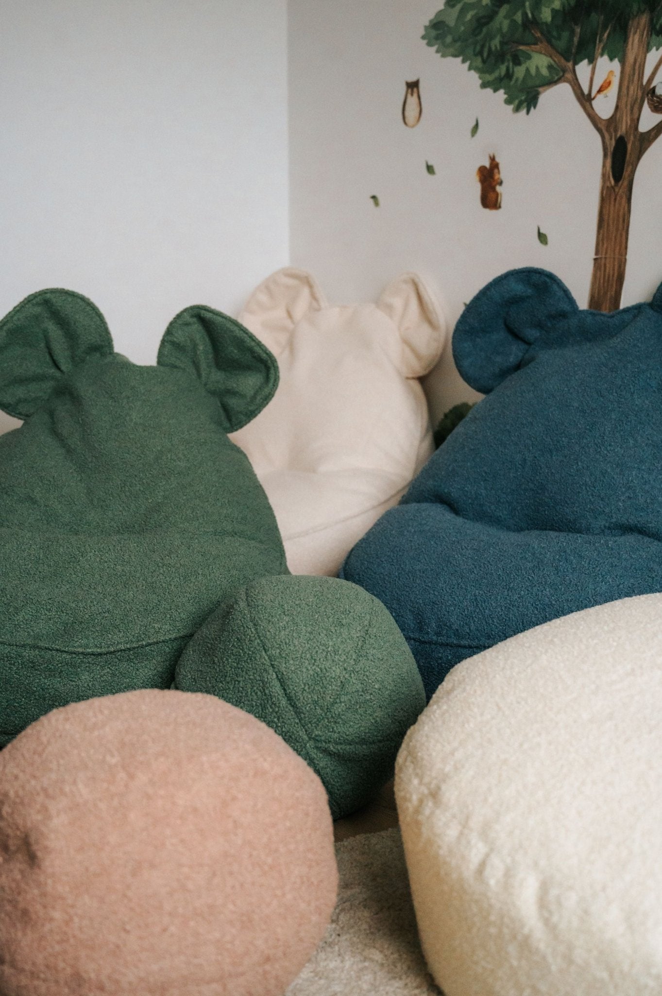 KIDS MIKI Pufa Dziecięca Uszak - poom kids