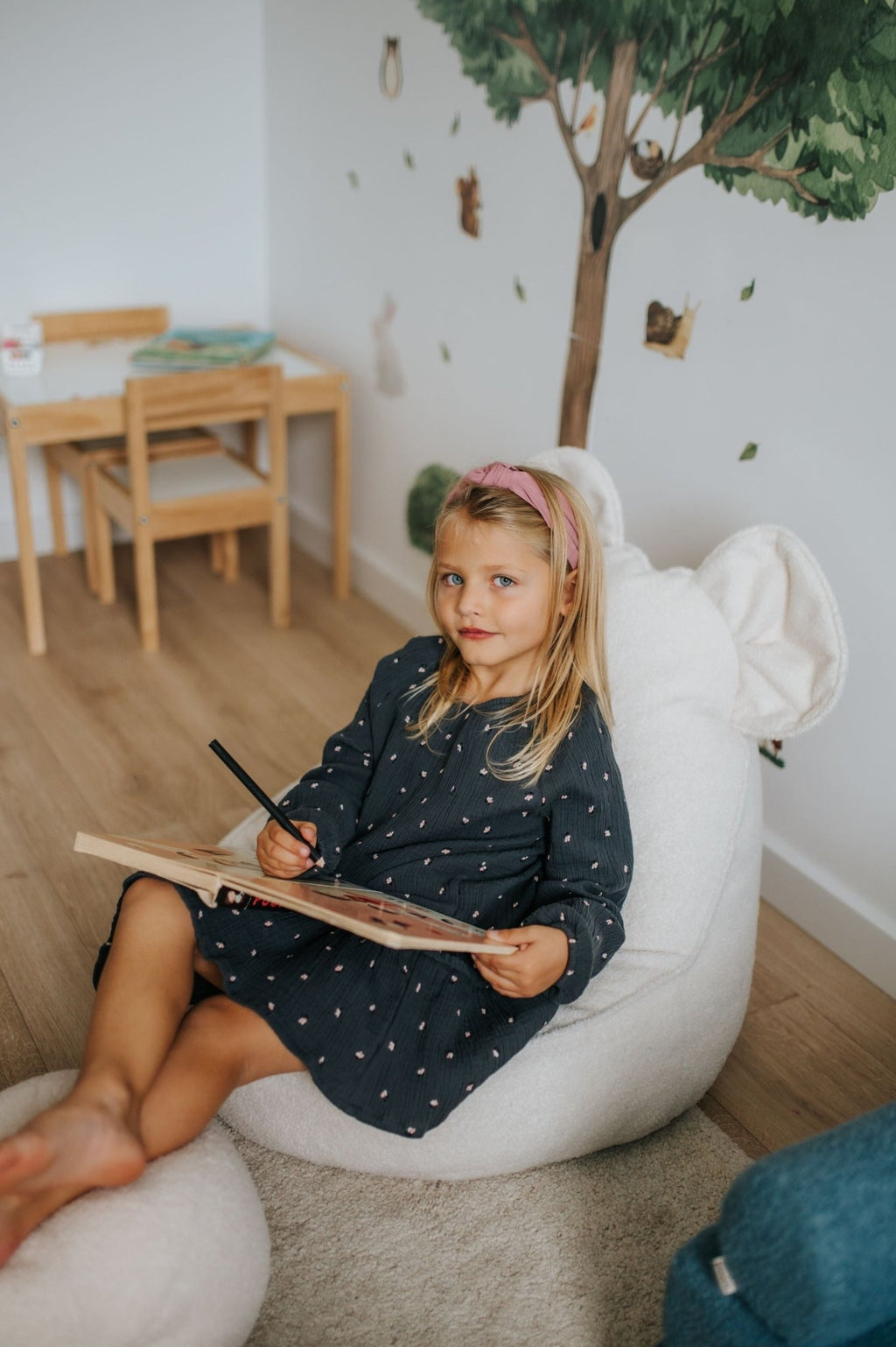 KIDS MIKI Pufa Dziecięca Uszak - poom kids