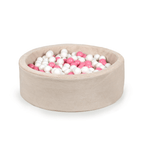 KIDS SWEET Duży Dziecięcy Basen 2 - osobowy z Piłkami ∅100cm (200 piłeczek) (lincoln) - poom kids