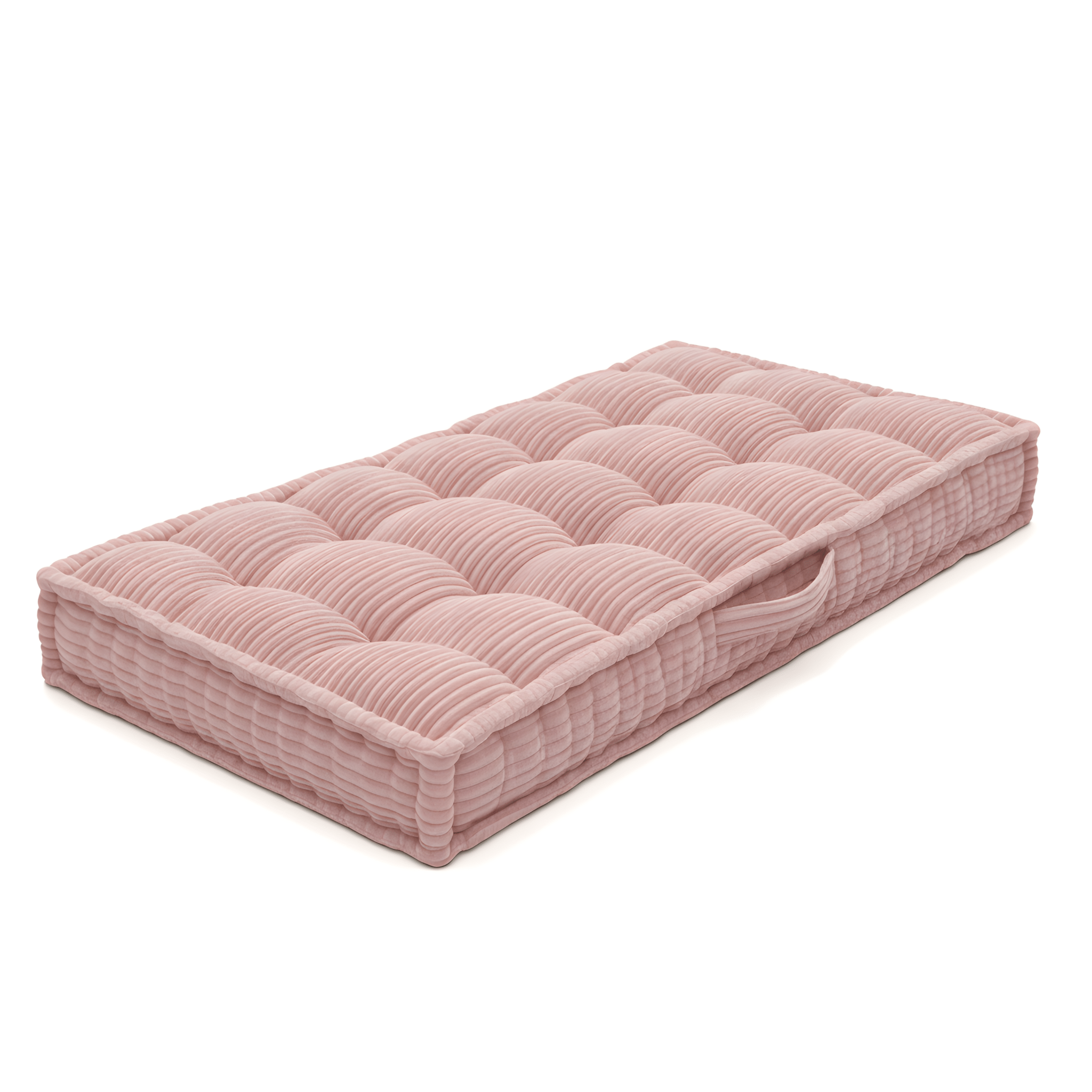 Materac francuski pikowany dla dzieci 130x60x10 cm - poom kids