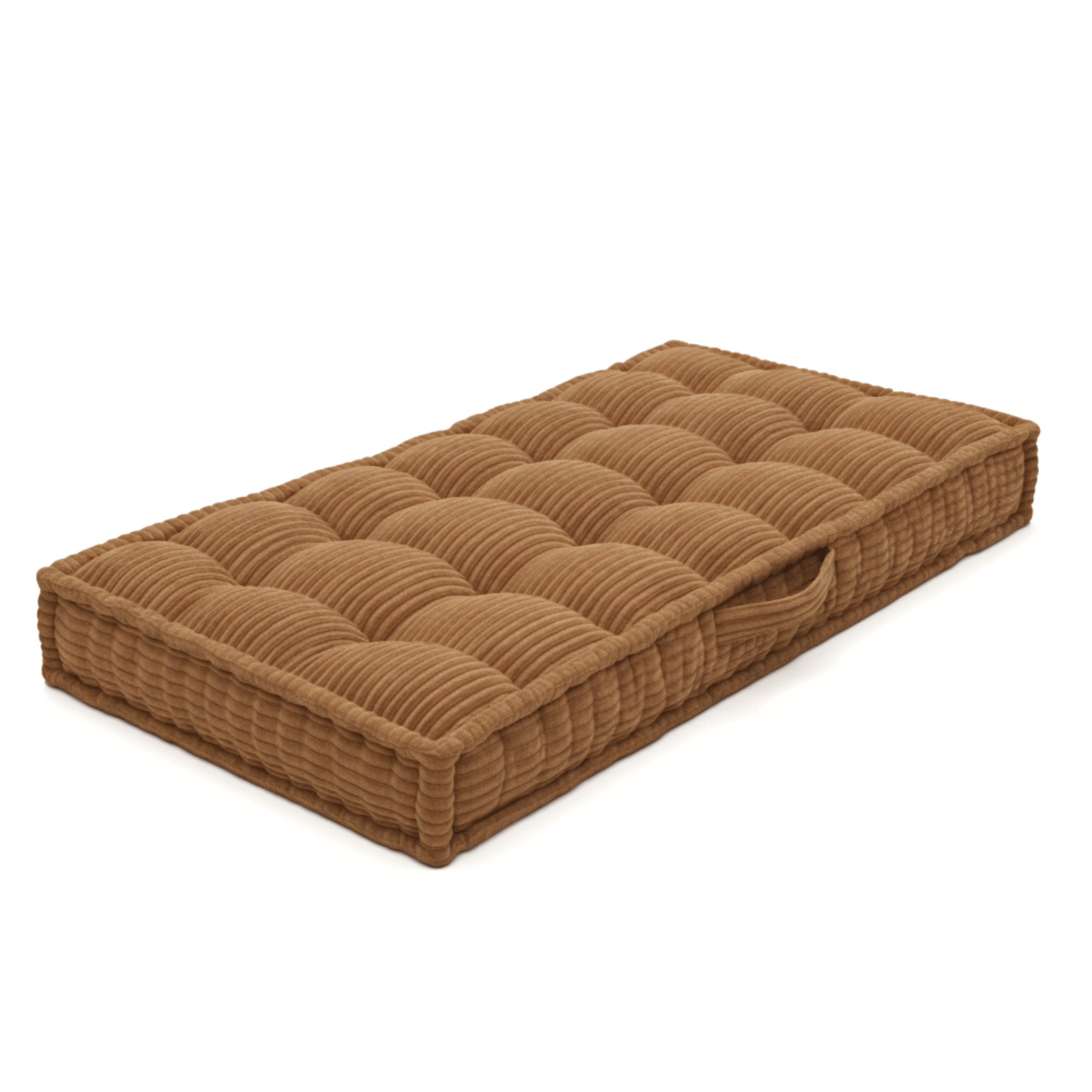 Materac francuski pikowany dla dzieci 130x60x10 cm - poom kids