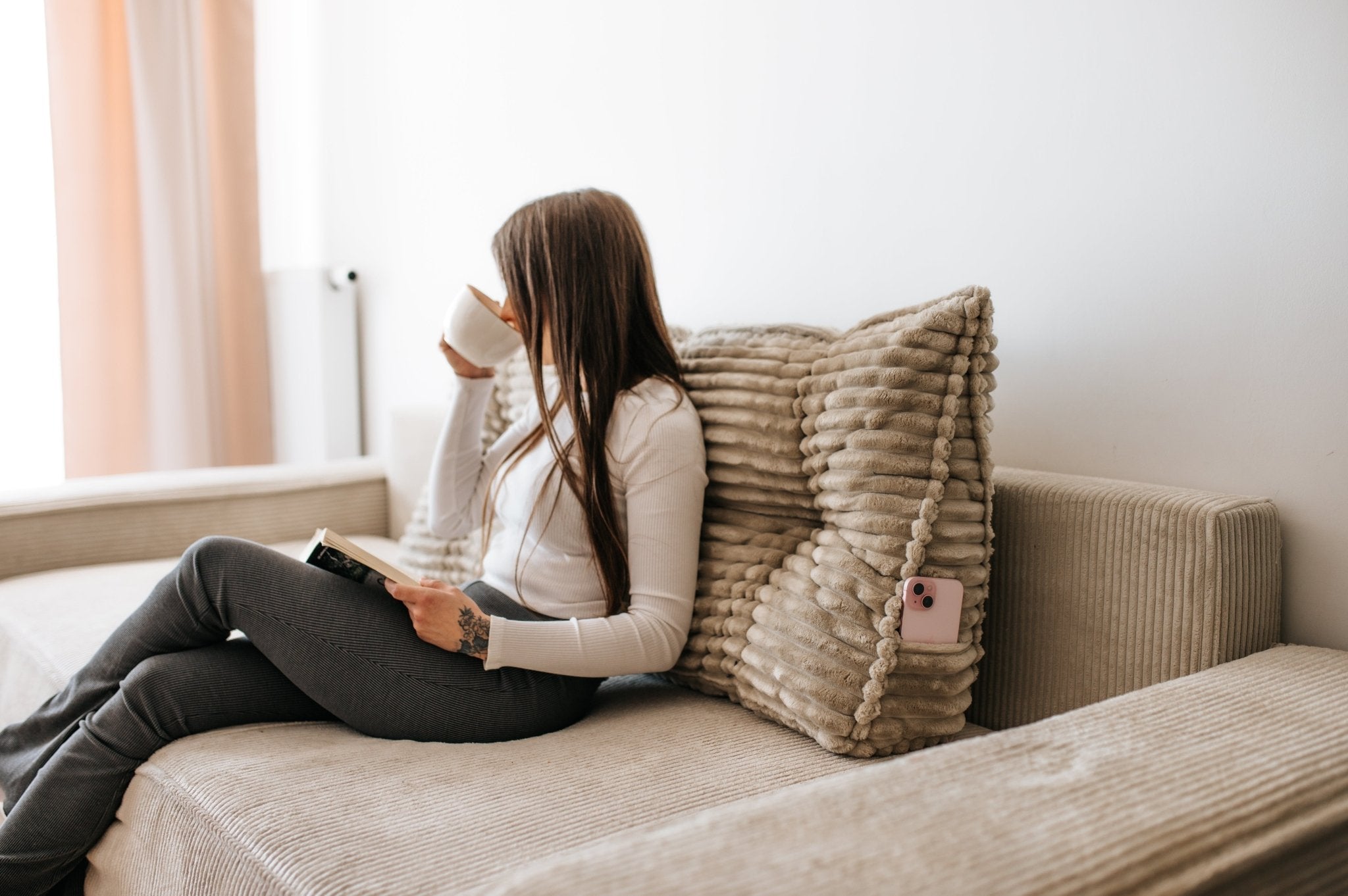 MOM SWEET – Zagłówek na Łóżko z Tkaniny Tilia - poom kids