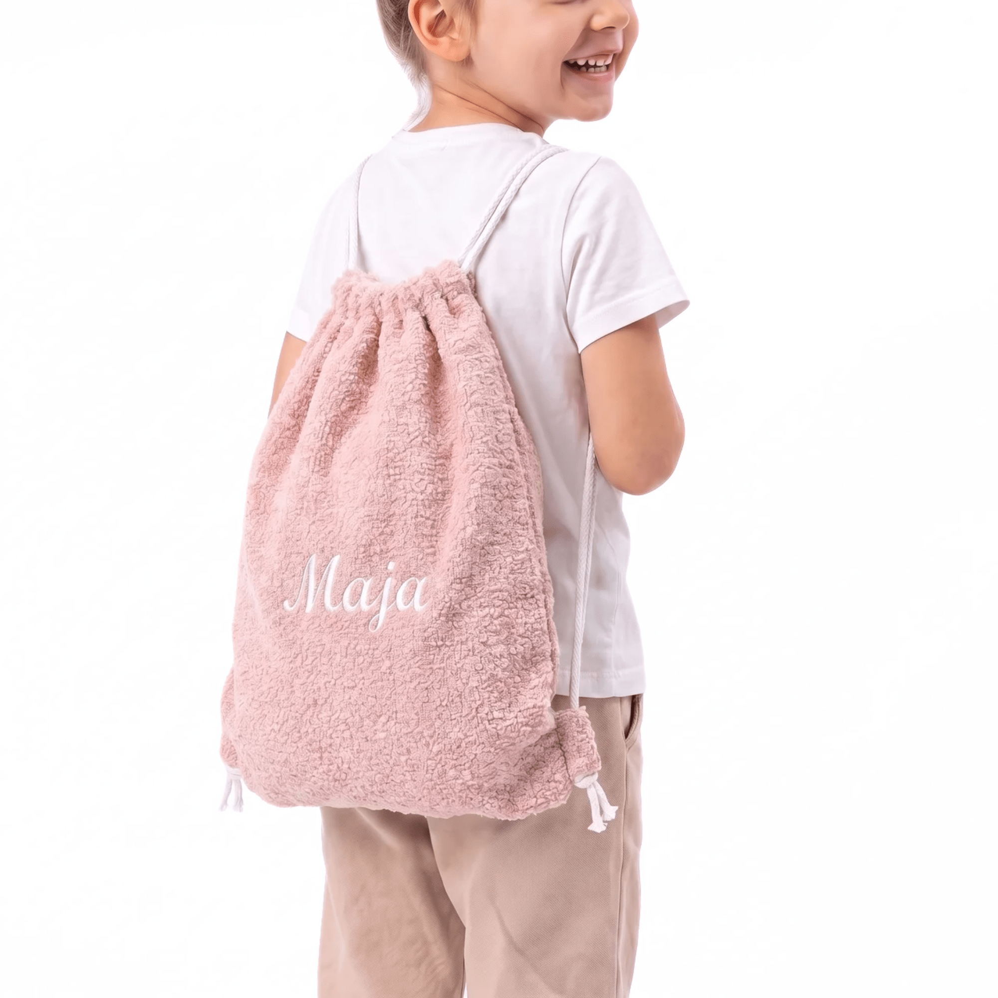 Personalizowany Worek na ubrania do przedszkola z imieniem - POOM KIDS®