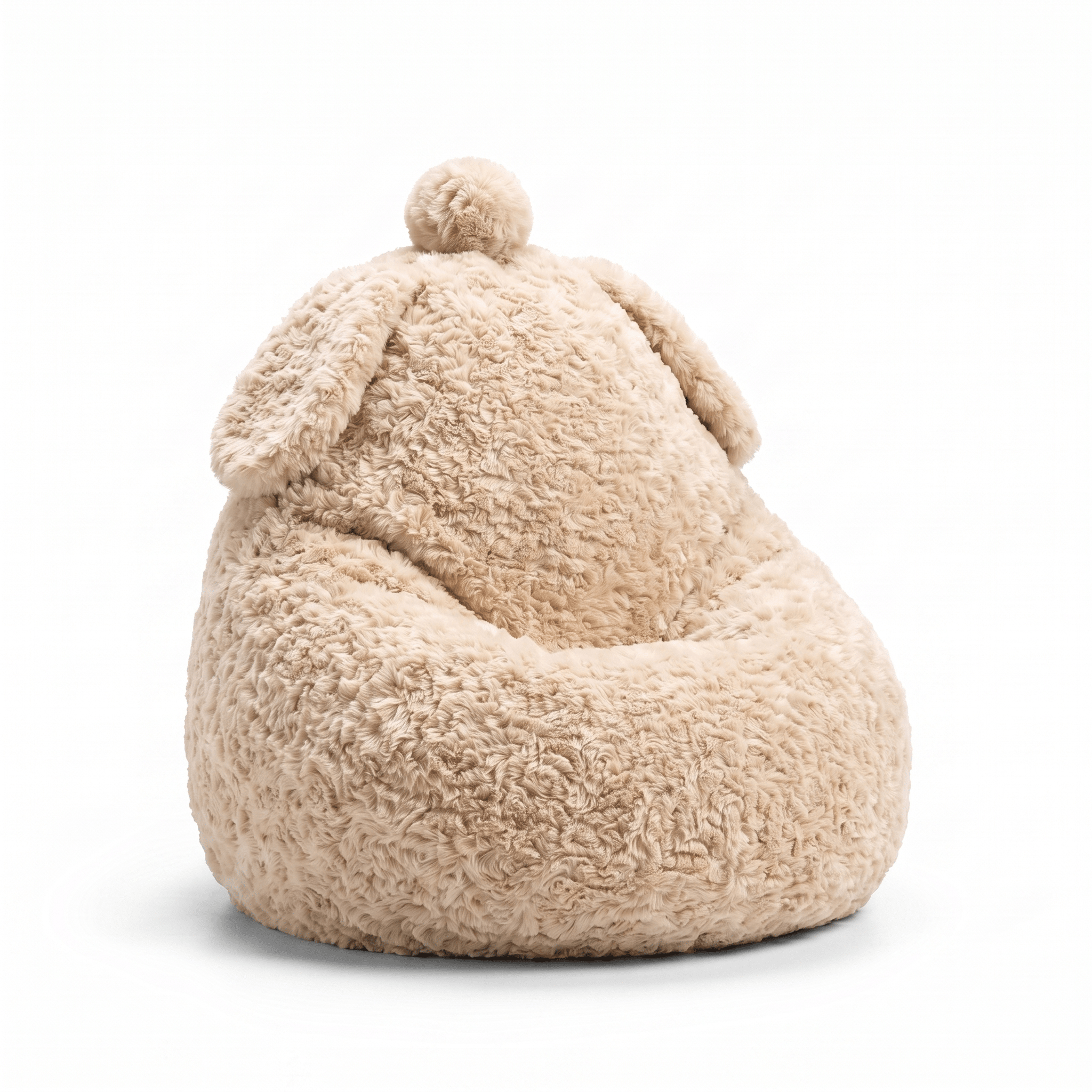 Pufa Dziecięca z uszami Owieczka - POOM KIDS®