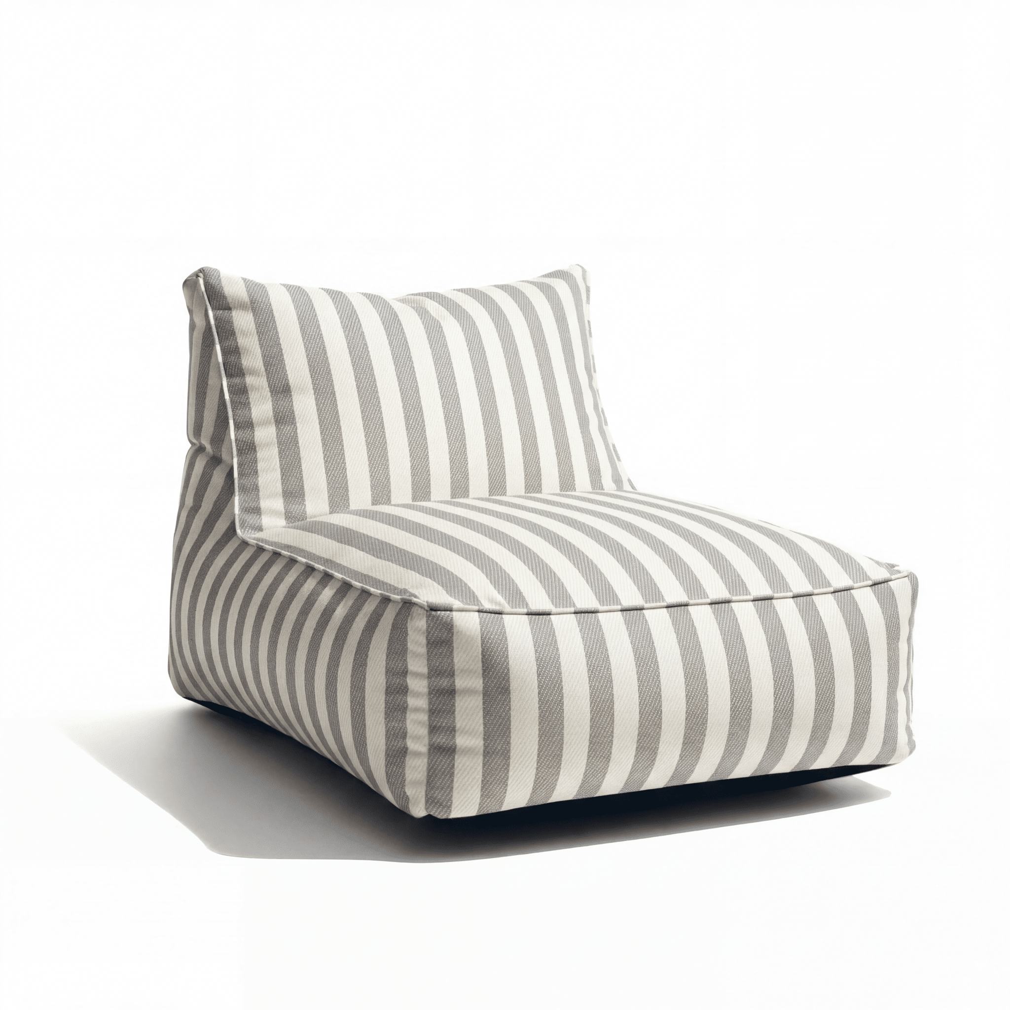 Pufa Outdoorowa w Paski 72x102x65cm - poom kids