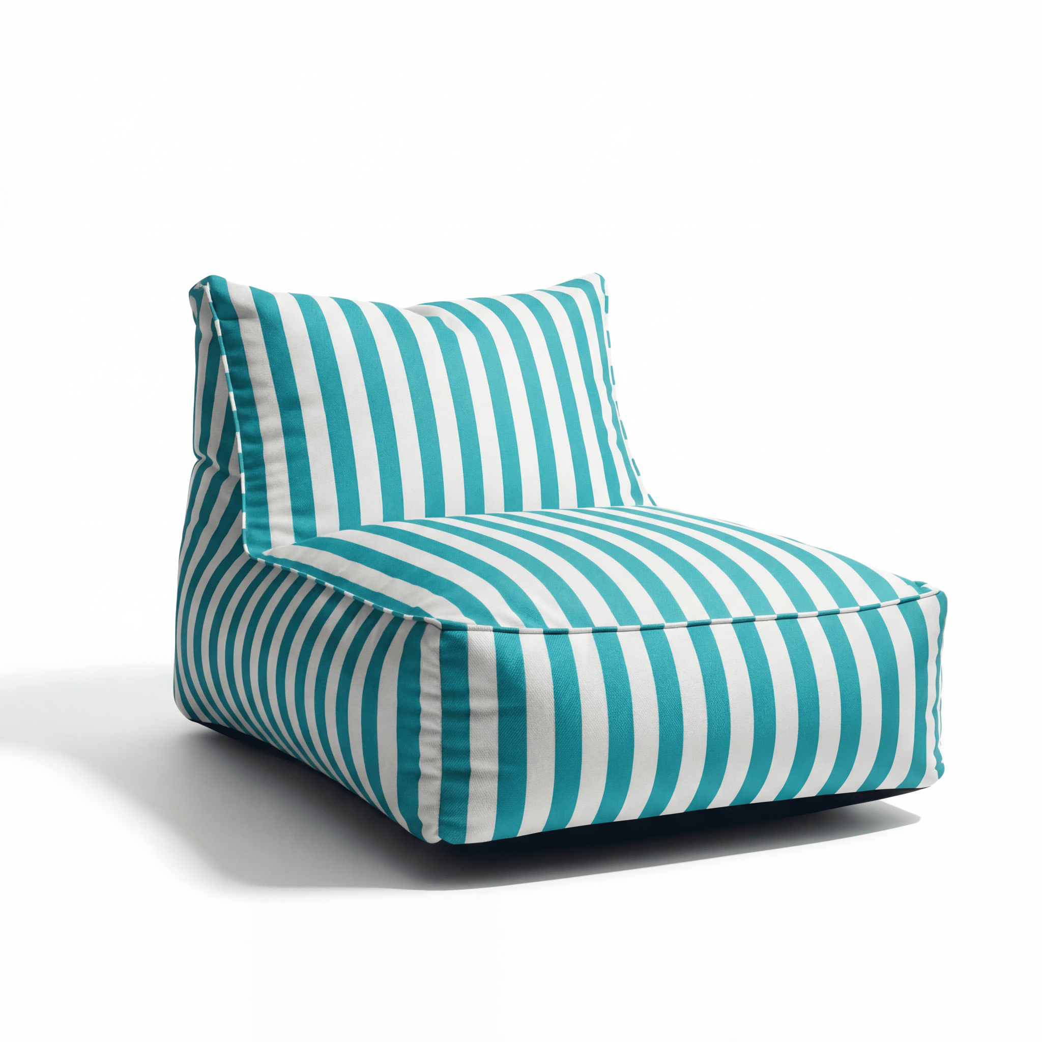 Pufa Outdoorowa w Paski 72x102x65cm - poom kids