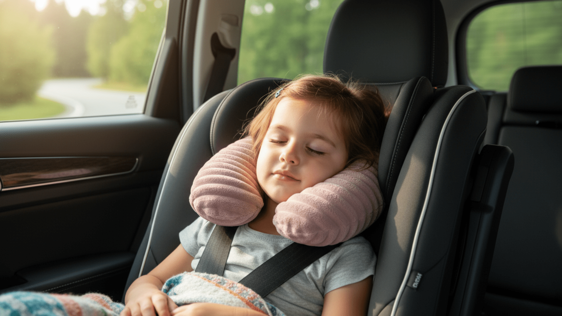 Zagłówek dziecięcy 48x38x18 | Tilia Wave - poom kids